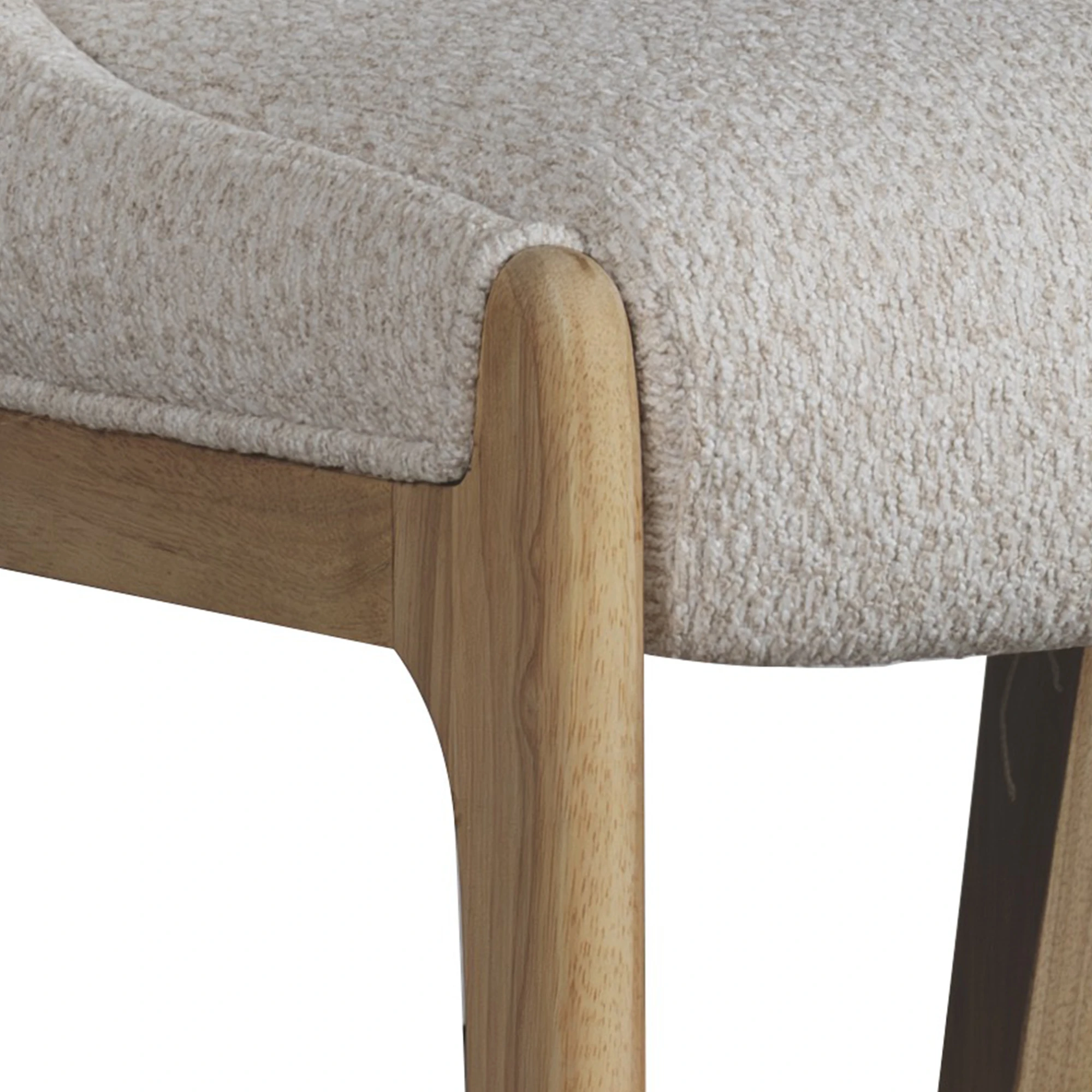 Positano Upholstered Linen Dining Chair, Pebble 4 Positano Upholstered Linen Dining Chair, Pebble