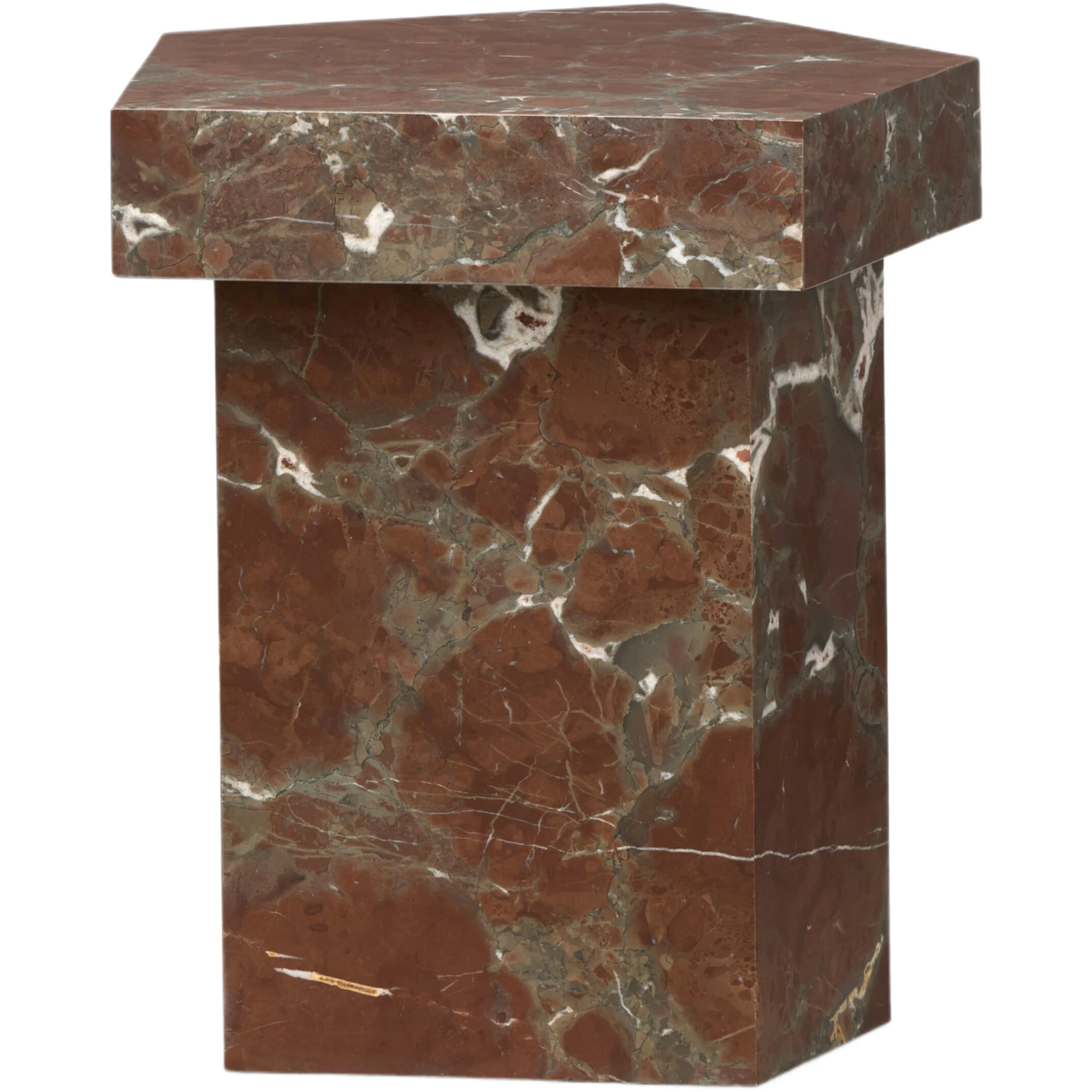 Sylphina End Table, Smoke/Russet Marble 6 Sylphina End Table, Smoke/Russet Marble
