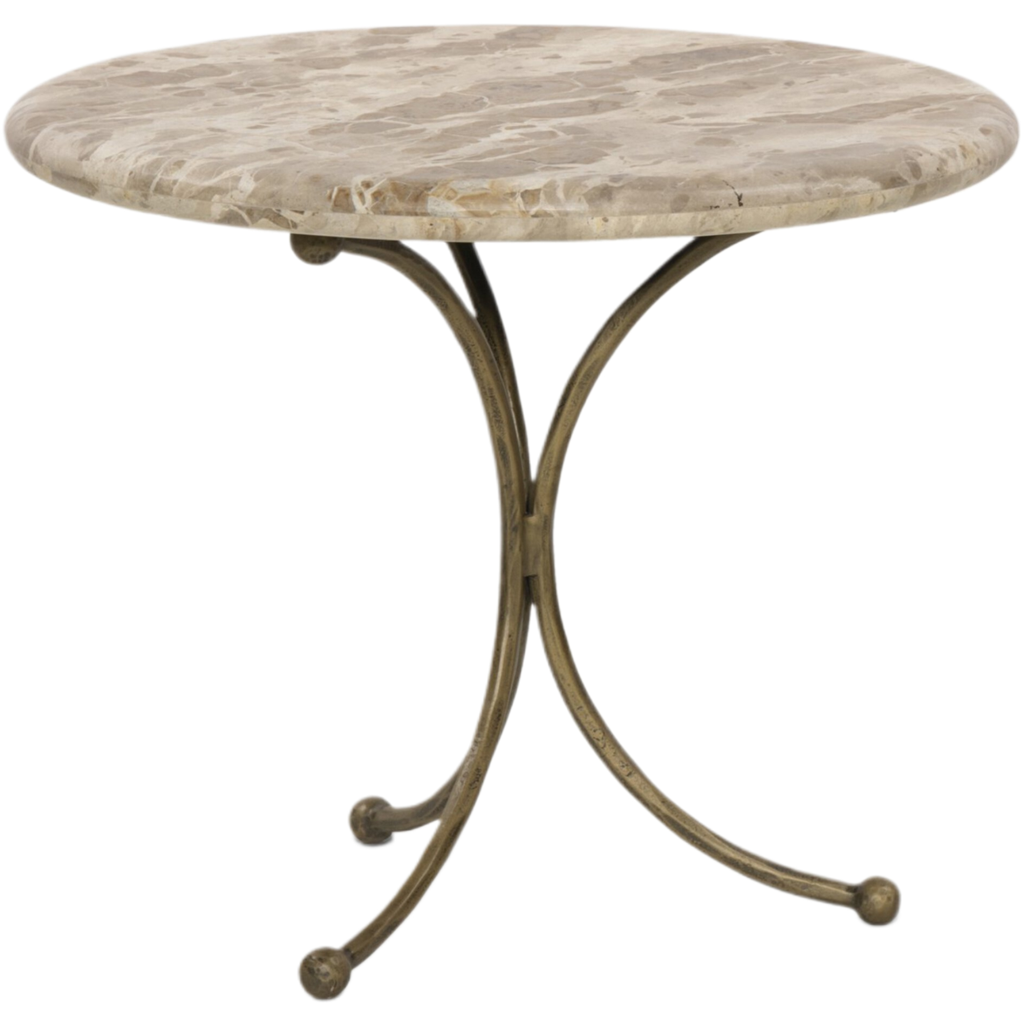 Renin Tulip End Table, Fossil Marble 5 Renin Tulip End Table, Fossil Marble