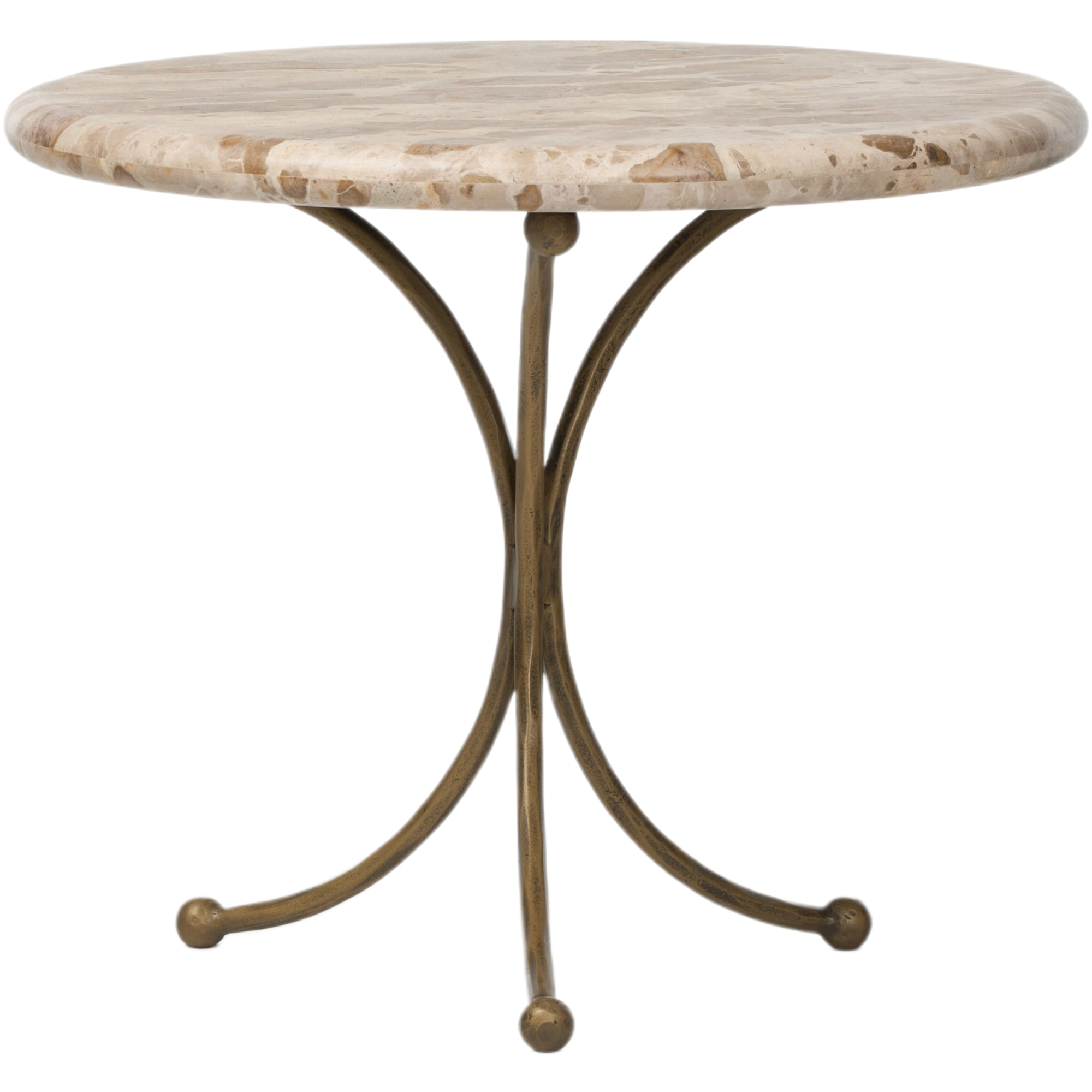 Renin Tulip End Table, Fossil Marble 6 Renin Tulip End Table, Fossil Marble