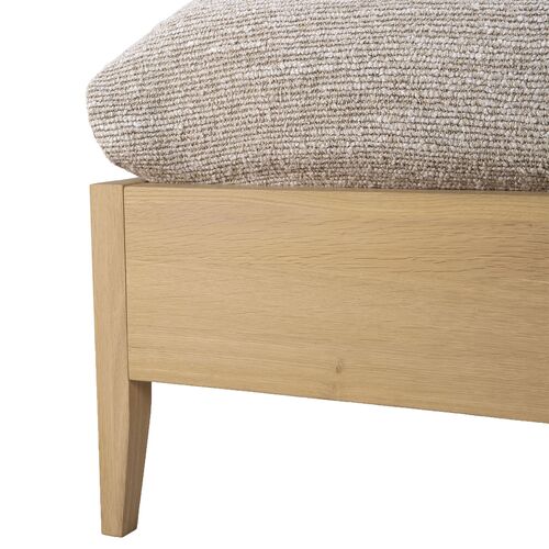 Spindle Bed, Oak 4 Spindle Bed, Oak