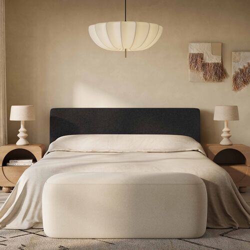 Orsa Textured Velvet Bed 2 Orsa Textured Velvet Bed