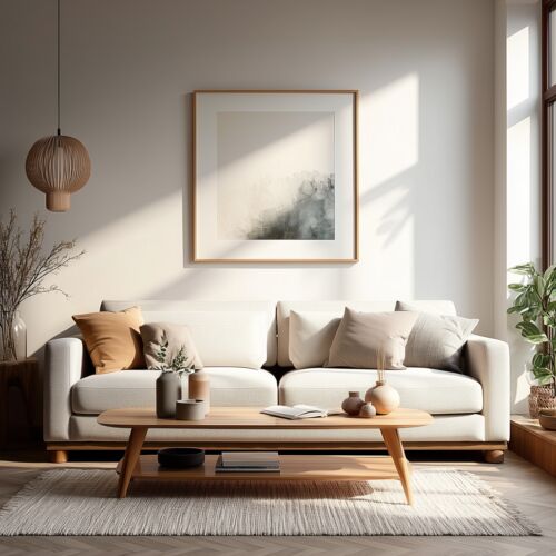 Ischia Textured Sofa, Clay/Oak 2 Ischia Textured Sofa, Clay/Oak
