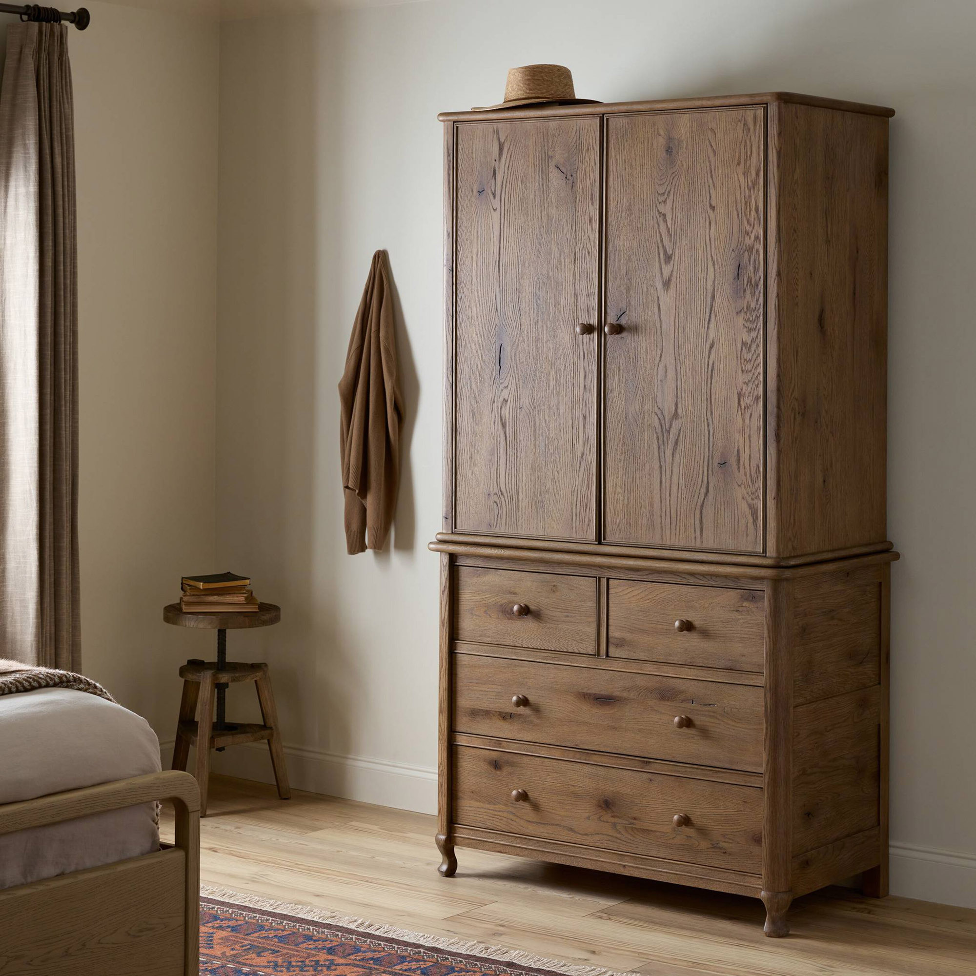 Lorvyn Armoire, Weathered Oak 3 Lorvyn Armoire, Weathered Oak