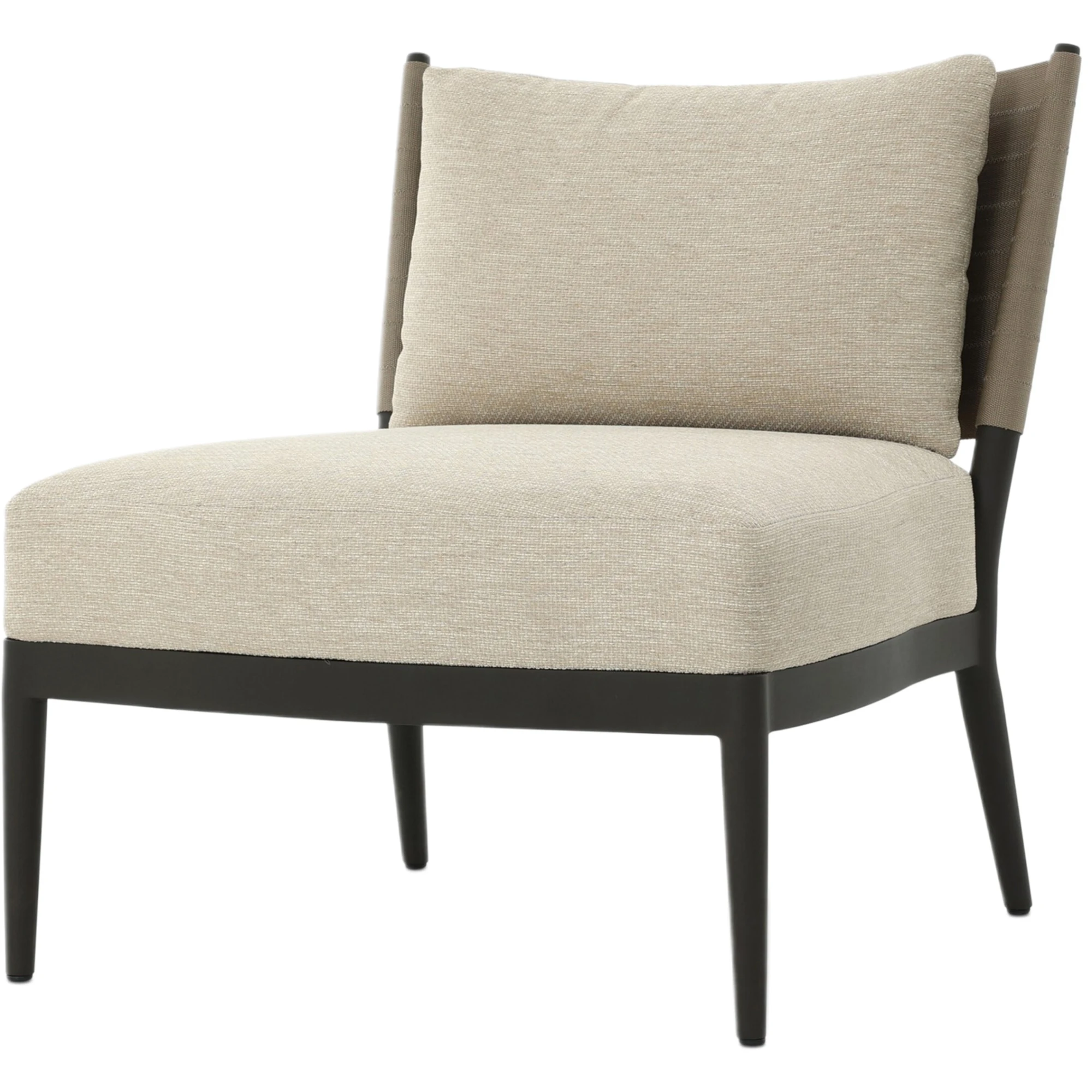 Ewyn Outdoor Sling-Back Lounge Chair, Casa Cream 1 Ewyn Outdoor Sling-Back Lounge Chair, Casa Cream