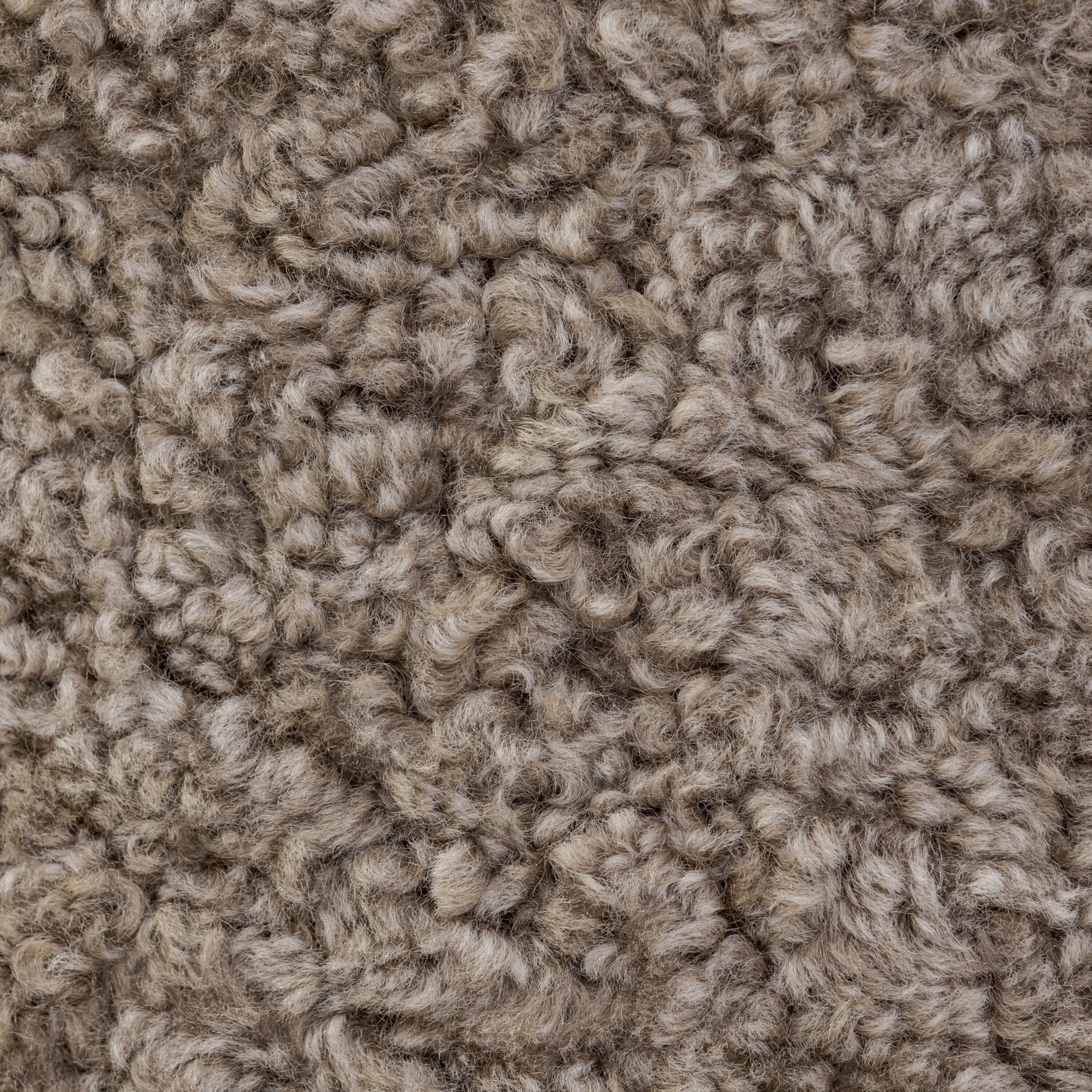 Zevoria Ottoman, Taupe Shearling 6 Zevoria Ottoman, Taupe Shearling