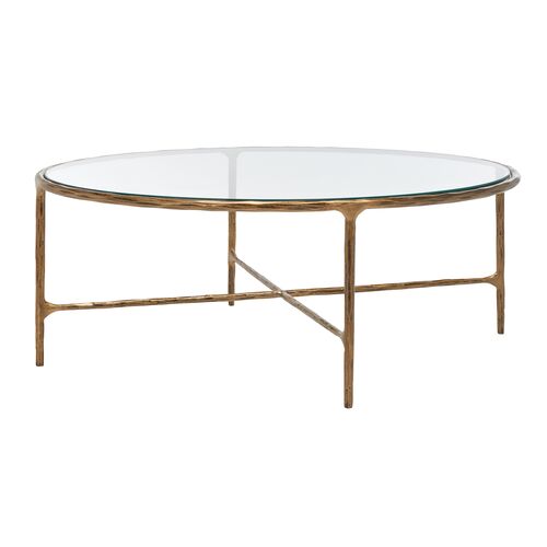 Gracelyn Oval Metal Coffee Table 1 Gracelyn Oval Metal Coffee Table