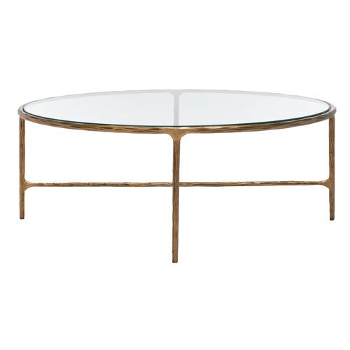 Gracelyn Oval Metal Coffee Table 2 Gracelyn Oval Metal Coffee Table