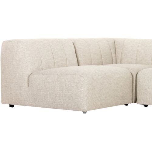 Omar Outdoor 4-Piece Sectional 11 Omar Outdoor 4-Piece Sectional