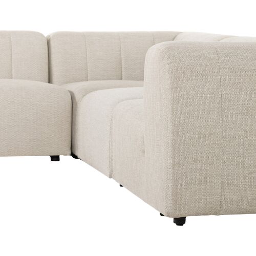 Omar Outdoor 4-Piece Sectional 2 Omar Outdoor 4-Piece Sectional