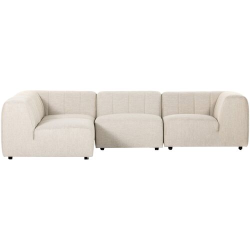 Omar Outdoor 4-Piece Sectional 3 Omar Outdoor 4-Piece Sectional