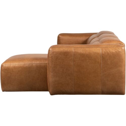 Jovi Power Recliner 3-Piece Leather Sectional w/ Chaise, Sonoma Butterscotch 5 Jovi Power Recliner 3-Piece Leather Sectional w/ Chaise, Sonoma Butterscotch