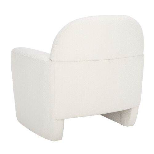 Yvette Boucle Accent Chair, Ivory 7 Yvette Boucle Accent Chair, Ivory