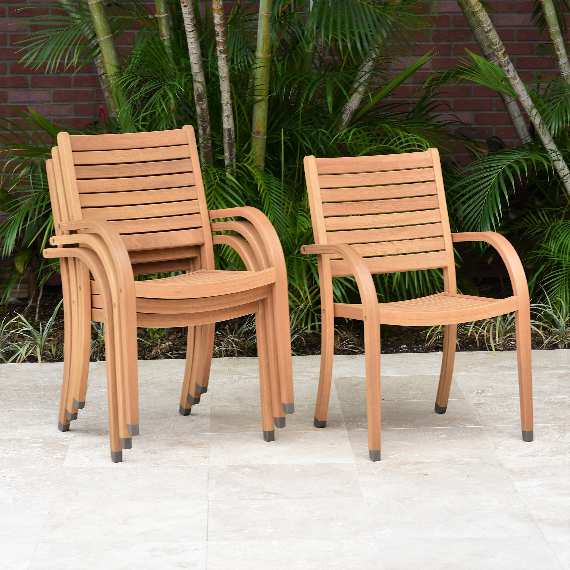 Branwyn 9-Pc Extension Oval Outdoor Teak Dining Set, Natural 4 Branwyn 9-Pc Extension Oval Outdoor Teak Dining Set, Natural