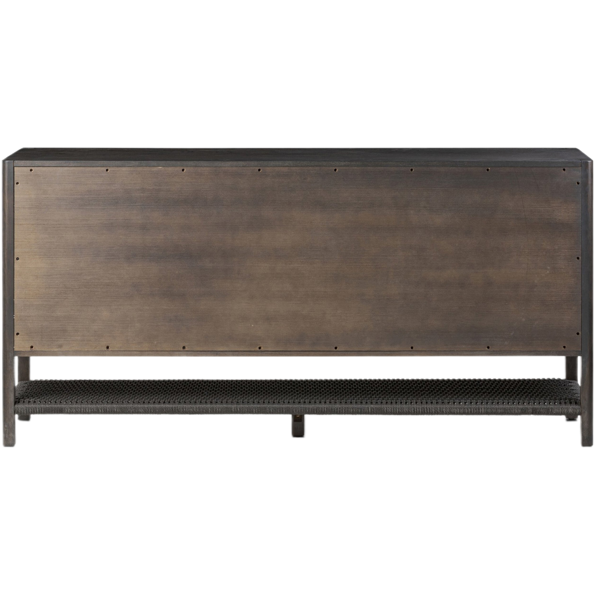 Holly 6-Drawer Dresser, Woven Rush/Smoked Black Ash 6 Holly 6-Drawer Dresser, Woven Rush/Smoked Black Ash