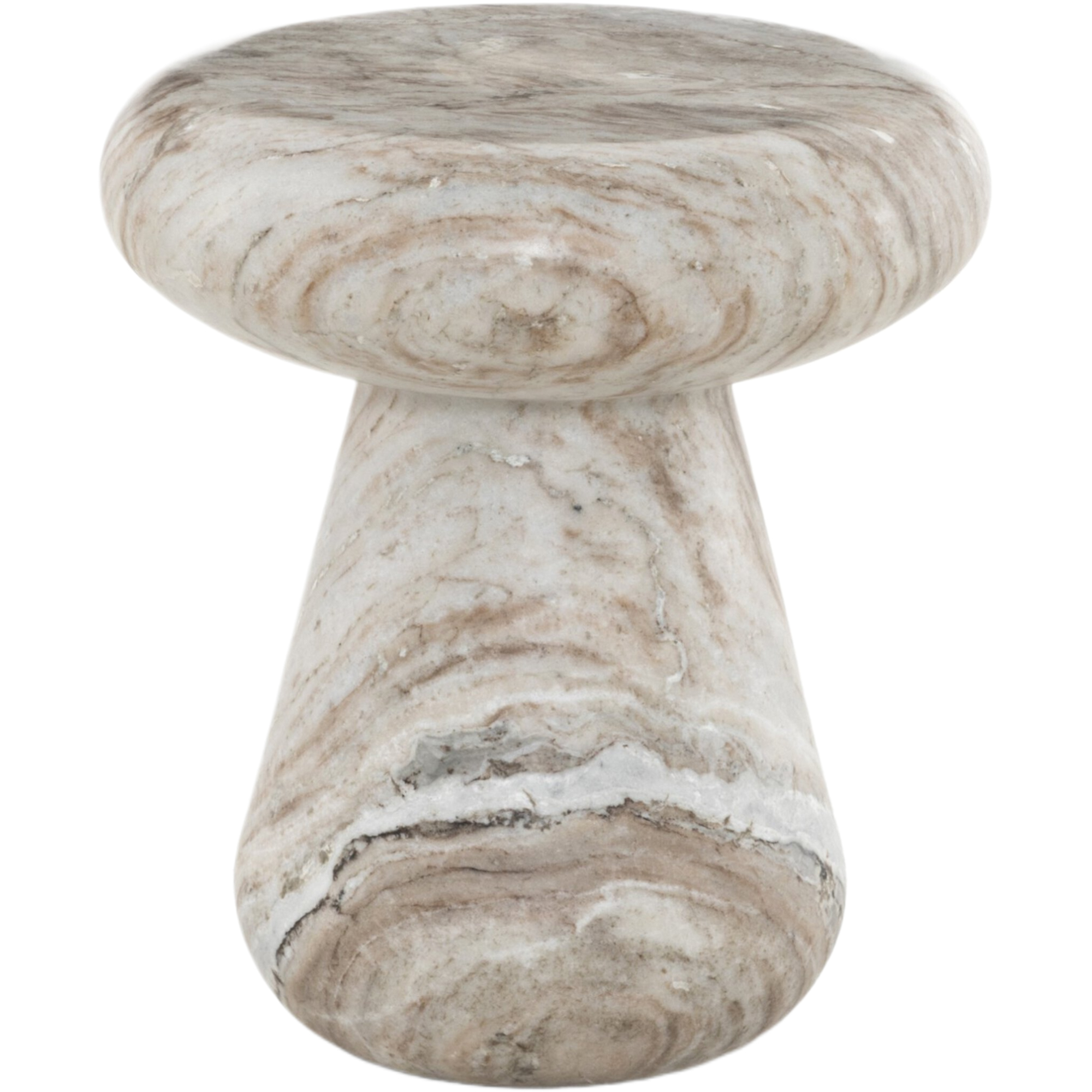 Crion Outdoor End Table, Sawar Marble 4 Crion Outdoor End Table, Sawar Marble