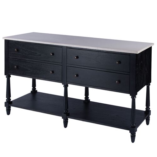 Liam Marble Top Sideboard 1 Liam Marble Top Sideboard