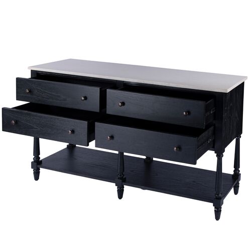 Liam Marble Top Sideboard 4 Liam Marble Top Sideboard