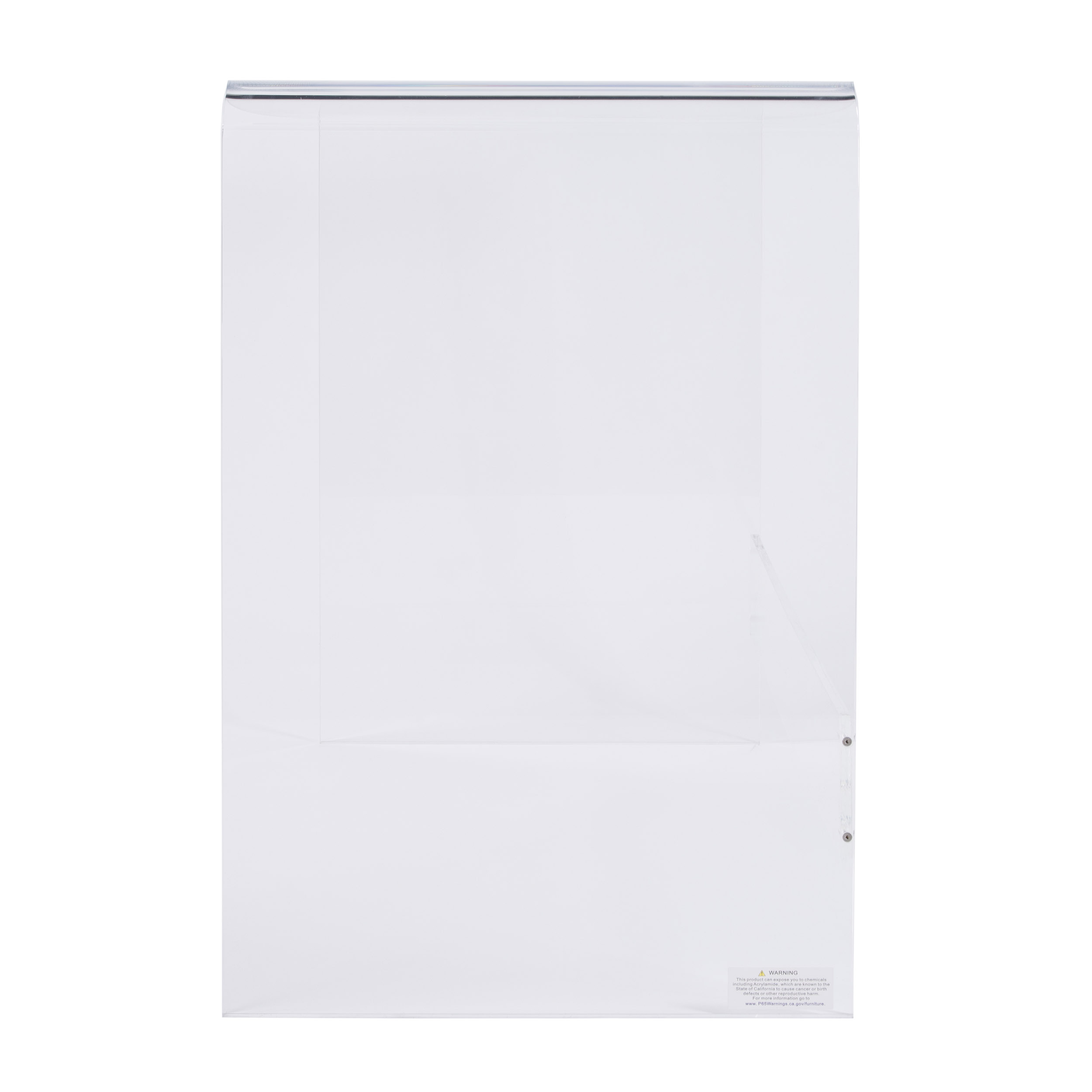 Hawthorn Acrylic Desk, Clear 3 Hawthorn Acrylic Desk, Clear