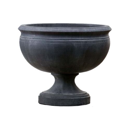 20" Williamsburg Outdoor Planter, Black