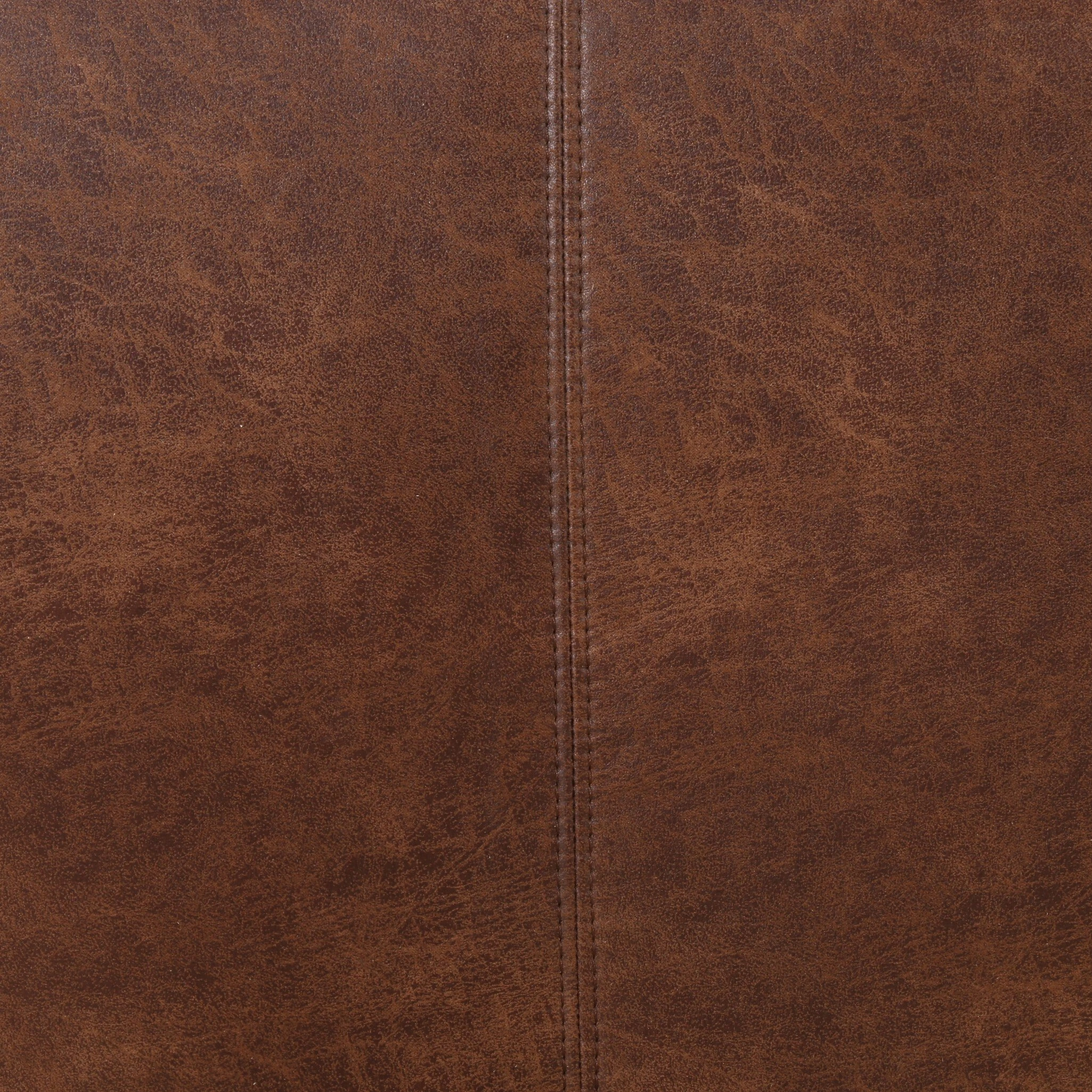 Adella Faux Leather Bed, Vintage Tobacco 6 Adella Faux Leather Bed, Vintage Tobacco