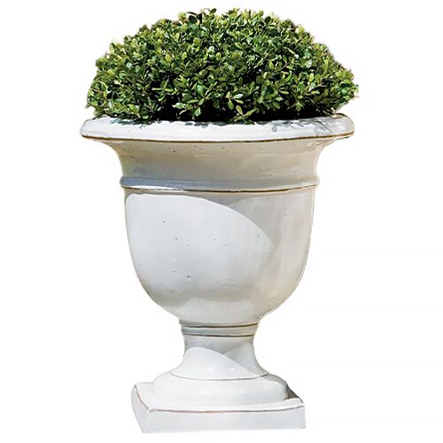 20" Beldon Urn, White
