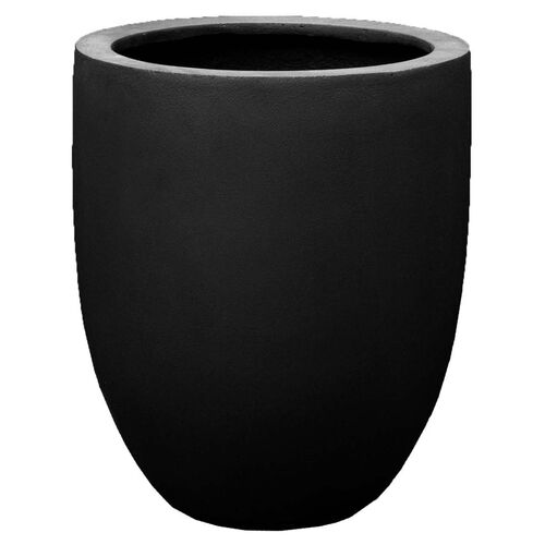Bradford Outdoor Planter, Black Onyx