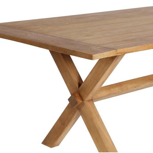 Colonial Teak Outdoor Dining Table, Brown 2 Colonial Teak Outdoor Dining Table, Brown
