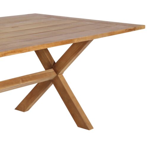 Colonial Teak Outdoor Dining Table, Brown 3 Colonial Teak Outdoor Dining Table, Brown