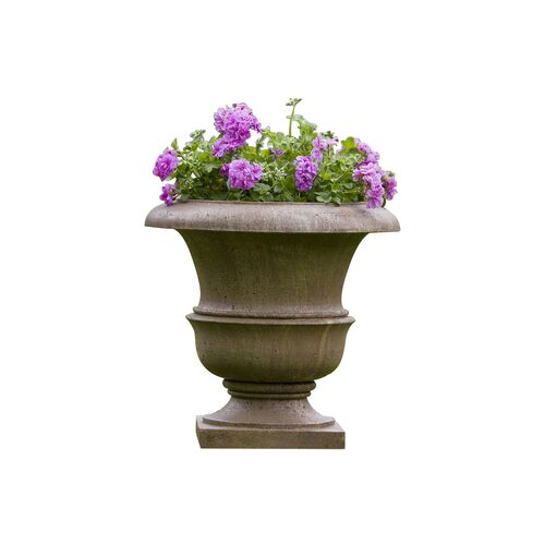 Wren Planter, Aged Limestone 1 Wren Planter, Aged Limestone