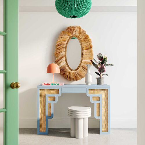 Savannah Rattan Console Table 2 Savannah Rattan Console Table
