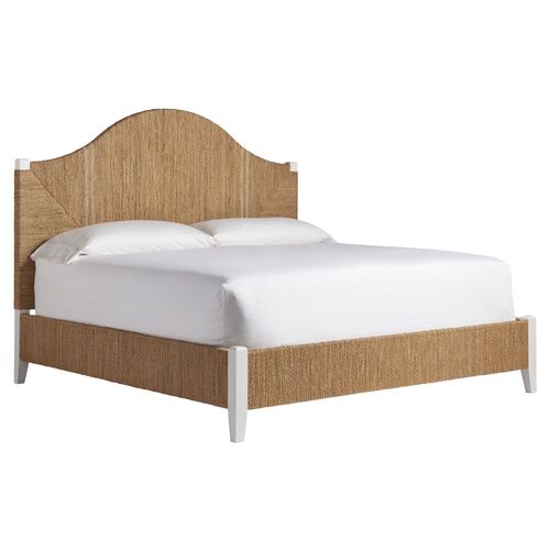 Coastal Living Asbury Bed, Natural/White