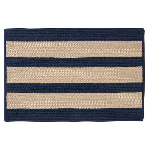 Phoenice Outdoor Rug, Navy