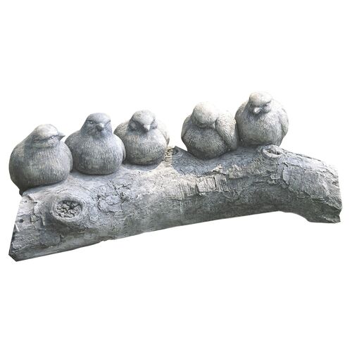 Birds on a Log, Greystone 1 Birds on a Log, Greystone