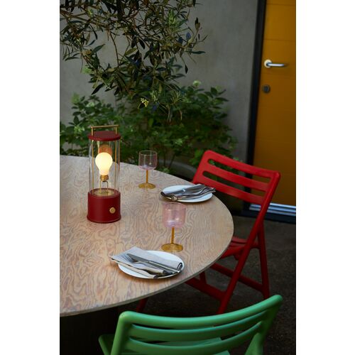 Muse Portable Indoor/Outdoor Lantern, Pomona Red 3 Muse Portable Indoor/Outdoor Lantern, Pomona Red