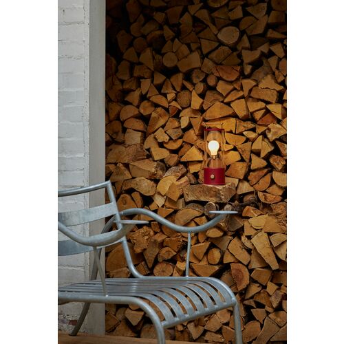 Muse Portable Indoor/Outdoor Lantern, Pomona Red 5 Muse Portable Indoor/Outdoor Lantern, Pomona Red
