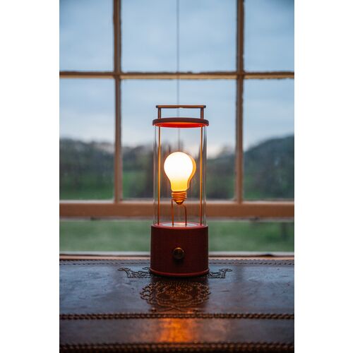Muse Portable Indoor/Outdoor Lantern, Pomona Red 6 Muse Portable Indoor/Outdoor Lantern, Pomona Red