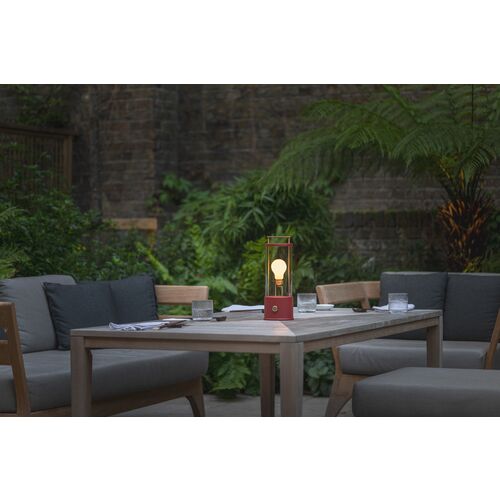 Muse Portable Indoor/Outdoor Lantern, Pomona Red 8 Muse Portable Indoor/Outdoor Lantern, Pomona Red