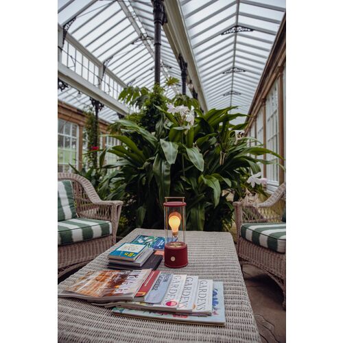 Muse Portable Indoor/Outdoor Lantern, Pomona Red 9 Muse Portable Indoor/Outdoor Lantern, Pomona Red