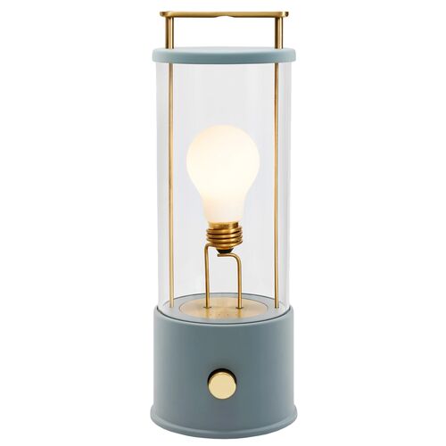 Muse Portable Indoor/Outdoor Lantern, Selvedge Blue