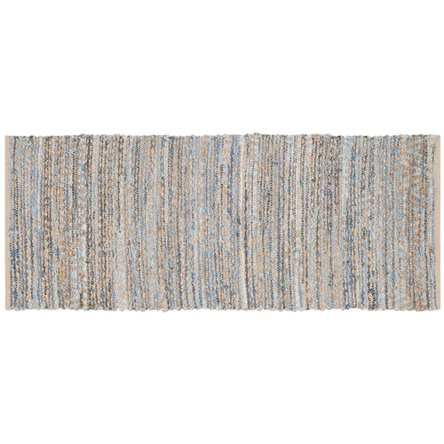 Capshaw Flat-Weave Rug, Natural/Blue 2 Capshaw Flat-Weave Rug, Natural/Blue