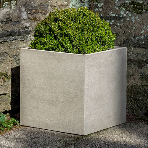 Cube Planter, Greystone 2 Cube Planter, Greystone