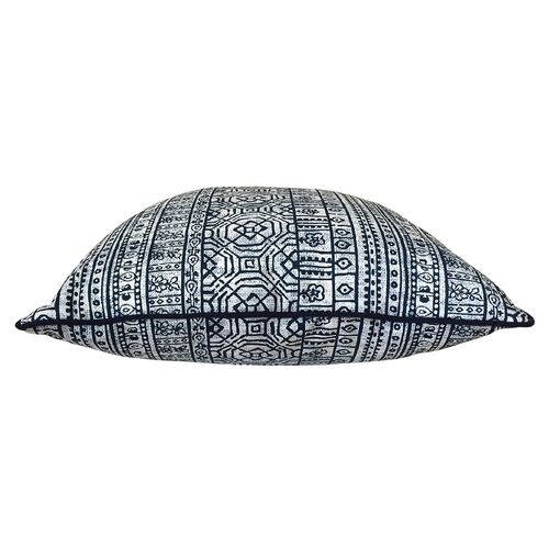 Sabrina Outdoor Pillow, Indigo 2 Sabrina Outdoor Pillow, Indigo