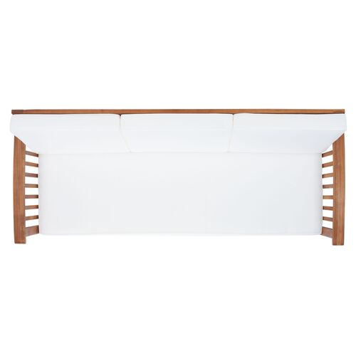 Dashiell Outdoor Bench, Natural/Beige 6 Dashiell Outdoor Bench, Natural/Beige
