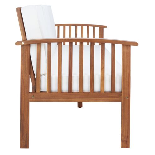 Dashiell Outdoor Bench, Natural/Beige 7 Dashiell Outdoor Bench, Natural/Beige