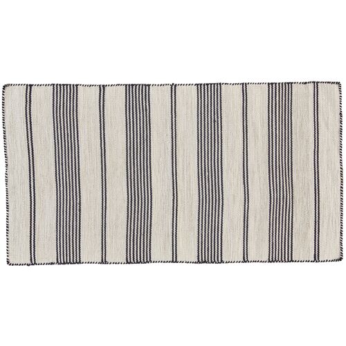 Gilford Outdoor Rug, Black/White 4 Gilford Outdoor Rug, Black/White
