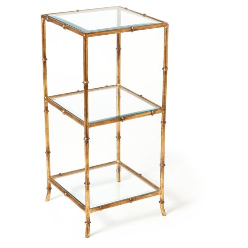 Kenmore Side Table, Gold 1 Kenmore Side Table, Gold