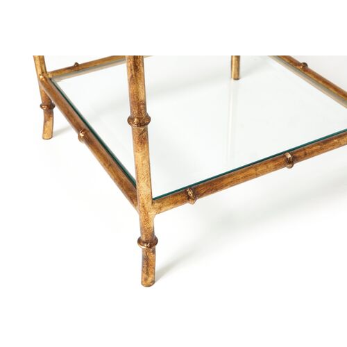 Kenmore Side Table, Gold 3 Kenmore Side Table, Gold