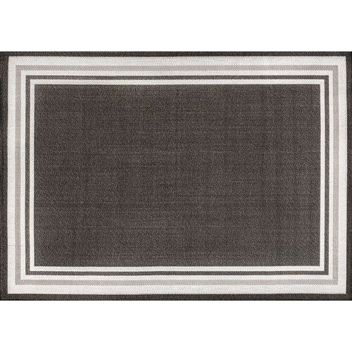 Jamie Indoor/Outdoor Rug, Black/Cream 1 Jamie Indoor/Outdoor Rug, Black/Cream