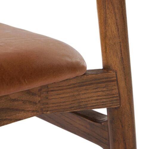 Violet Leather Counter Stool 9 Violet Leather Counter Stool